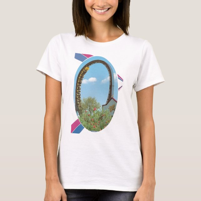 Camiseta Seis banderas Astroworld - Greezed Lightnin (Anverso)