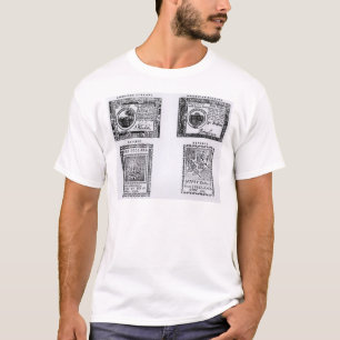 Camiseta Seis billetes de dólar colonial
