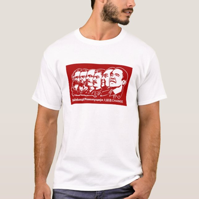 Camiseta Seis comunistas (Anverso)