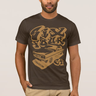 Camiseta Seis cuatro (oro quebradizo)