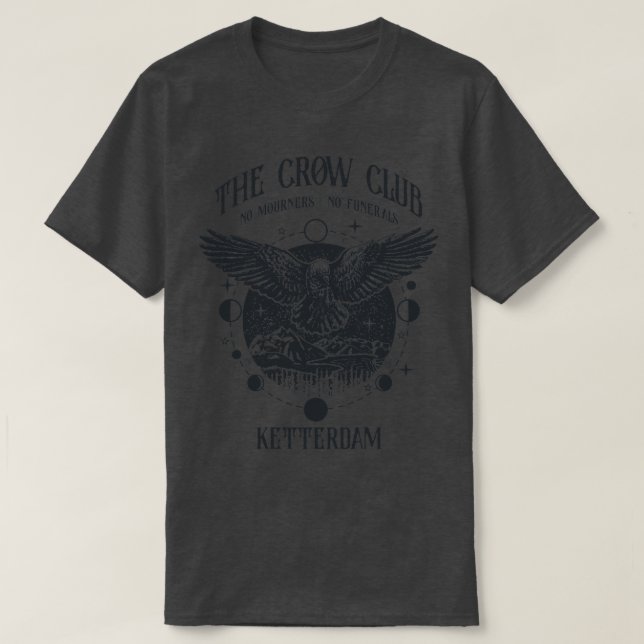 Camiseta Seis de Crows Ketterdam Crow Club 9 (Diseño del anverso)