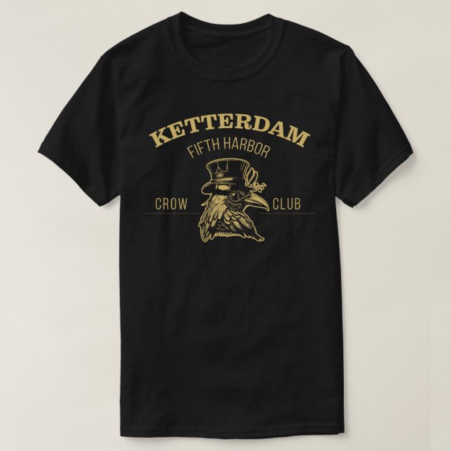 Camiseta Seis del Club Crows Ketterdam Crow (Diseño del anverso)