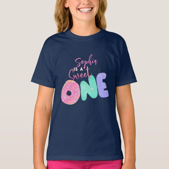 Camiseta seis es tan dulce (Anverso)