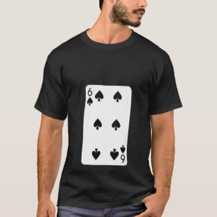 Camiseta Seis Espadas Jugando Cartas De Halloween Costu
