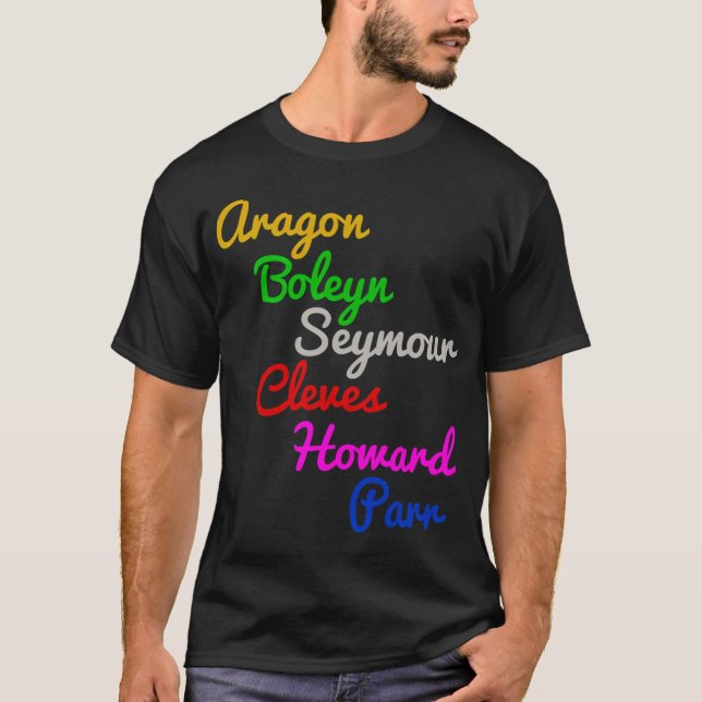 Camiseta Seis Esposas (Anverso)