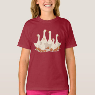Camiseta Seis Esténcil de corte de inclinación A-Stencil-Es