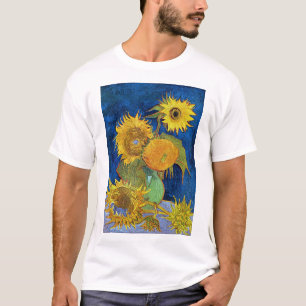Camiseta Seis girasoles, Van Gogh