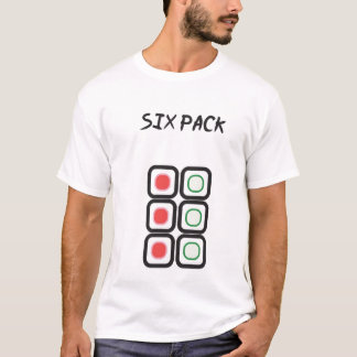 Camiseta Seis paquetes