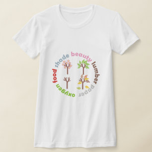 Camiseta Seis razones para plantar un árbol