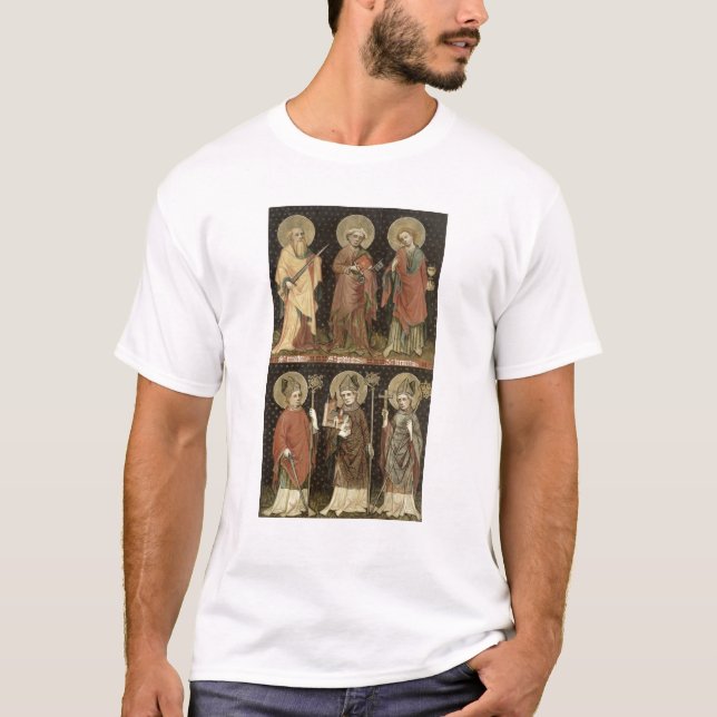 Camiseta Seis santos (Anverso)