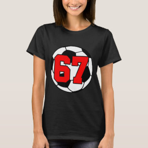 Camiseta Seis Siete 67 Fútbol 6 7 Meme Divertido 6-7 Gen Al