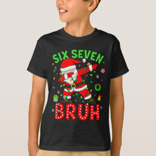 Camiseta Seis Siete 67 Gen Z Alpha Meme Bruh Navidad Dabbi