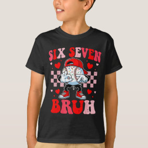 Camiseta Seis siete 67 hermano 6 7 meme béisbol helado gote
