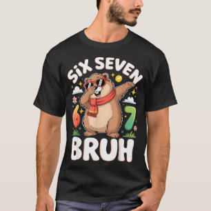 Camiseta Seis Siete 67 Hermano Marmota Bailando Divertido 6