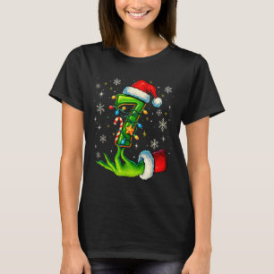 Camiseta Seis Siete 67 Meme Divertido Navidad Pareja Combin