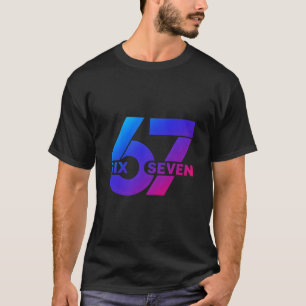 Camiseta Seis Siete 67 Meme Gen Alfa jerga Bysebyll Tempora
