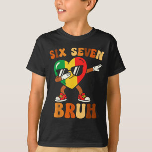 Camiseta Seis siete 67 meme mes de la historia negra melani