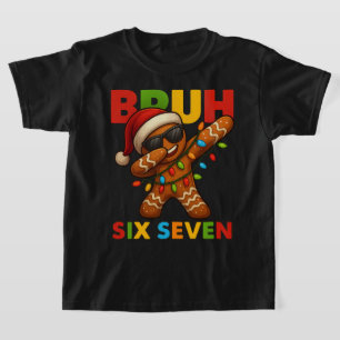 Camiseta SEIS SIETE 67 Navidad Bruh   Ginger divertido haci