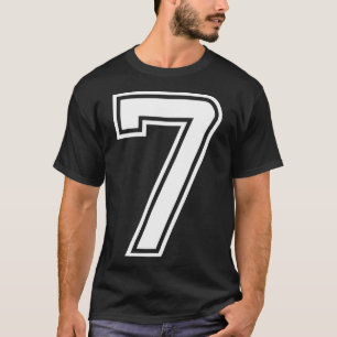 Camiseta Seis Siete 67 Número coincidente 7 Halloween Cumpl
