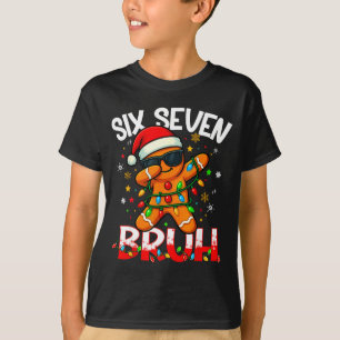 Camiseta Seis Siete 6 7 Meme Hombre de Jengibre Bailando Na