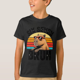 Camiseta Seis Siete Bruh 67 Meme Capybara