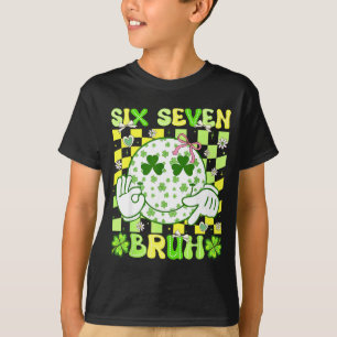 Camiseta Seis Siete Bruh Divertido 67 Meme Día de San Patri