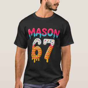 Camiseta Seis Siete Helado Goteo 67 Mason Meme