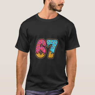 Camiseta Seis Siete Helado Goteo Deporte 67 Diversión Mason
