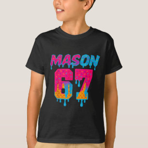 Camiseta Seis Siete Helado Goteo Deporte 67 Mason Meme