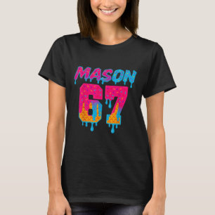 Camiseta Seis Siete Helado Goteo Deporte 67 Mason Meme