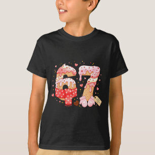 Camiseta Seis Siete Helado Goteo Meme Genial 67 San Valentí