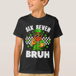 Camiseta Seis siete hermano día de San Patricio 6 7 meme 67