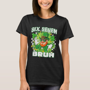 Camiseta Seis siete hermano día de San Patricio 6 7 meme 67