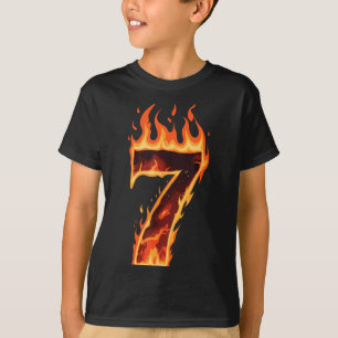 Camiseta Seis Siete Hielo Llamarada Divertido Meme 67 Parej