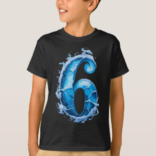 Camiseta Seis Siete Hielo Llamarada Divertido Meme 67 Parej