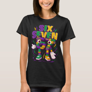 Camiseta Seis Siete Italian Brainrot Divertido 67 Niños Mar