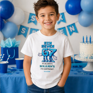 Camiseta Seis Siete Meme Cumpleaños 7   Divertido Moderno