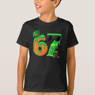 Camiseta seis siete meme día de San Patricio 2026