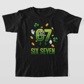 Camiseta seis siete meme día de San Patricio 2026