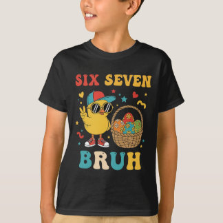 Camiseta Seis-siete meme feliz pascua 2026