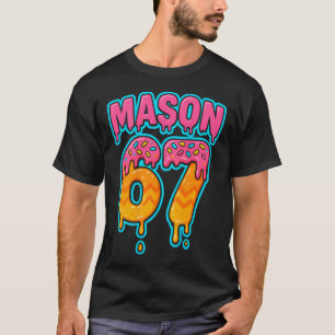 Camiseta Seis Siete Meme Mason 67 Helado Goteo Divertido (e