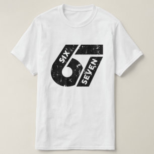 Camiseta Seis siete memes graciosos 67