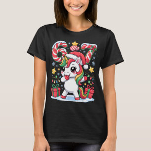 Camiseta Seis Siete Navidad Unicornio Meme Divertido Lindo
