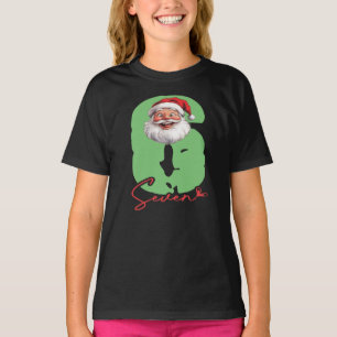 Camiseta Seis Siete Santa, Divertido Pareo