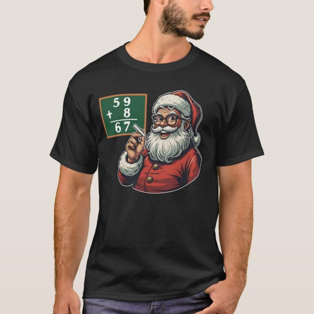 Camiseta Seis Siete Santa Inteligente (Anverso)