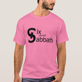 Camiseta seis y Sabat