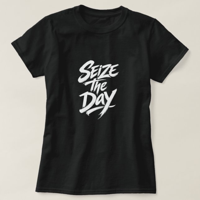 Camiseta Seize The Day (Diseño del anverso)