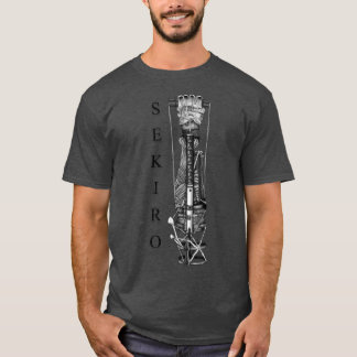 Camiseta Sekiro wolf arm retro family