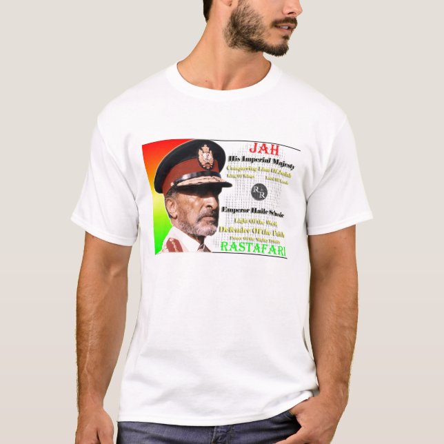 Camiseta Selassie (Anverso)