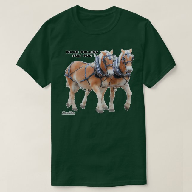 Camiseta Selección belga de caballos en ruinas (Diseño del anverso)